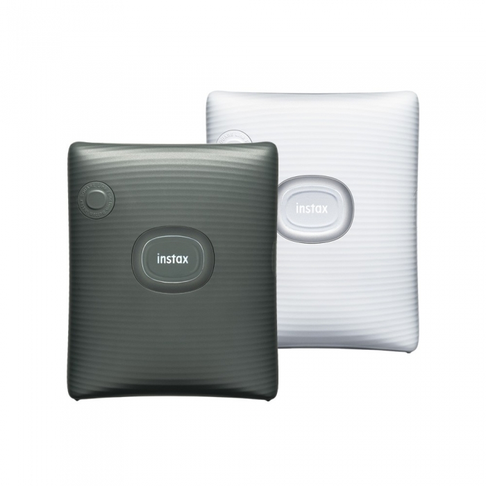 FUJIFILM INSTAX SQUARE LINK Smartphone Printer (Ash White) FOTOFILE
