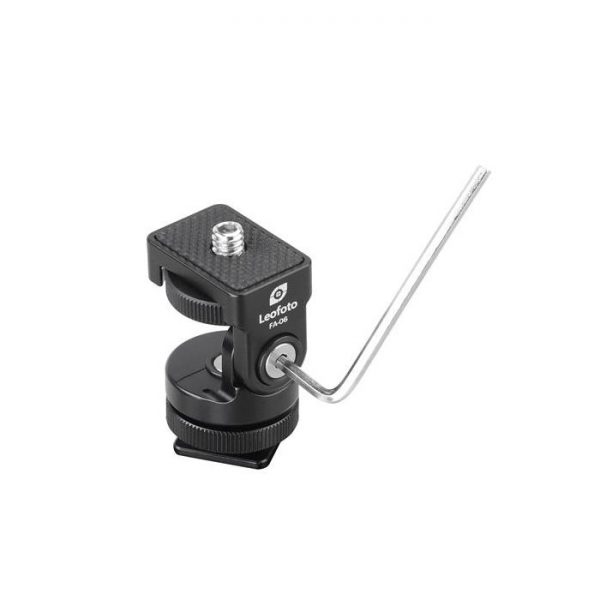 Leofoto FA-06 Cold shoe tilt and turn head |ฐานเสียบแฟลช
