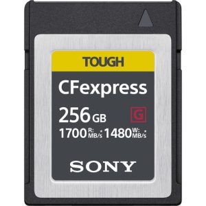 Sony 256GB CFexpress Type B TOUGH Memory Card [G256 ca,ni]