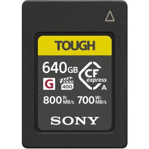 Sony 640GB CFexpress Type A TOUGH Memory Card [G640T]