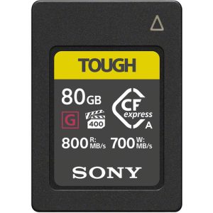 Sony 80GB CFexpress Type A TOUGH Memory Card [G80T]