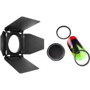 Godox BD-08 Barn door and color filter for AD400 Pro