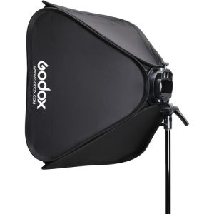Godox SGGV6060 S2 bracket+60*60cm softbox with grid+bag
