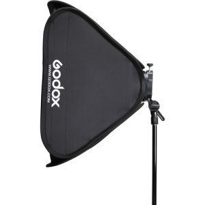 Godox SGGV8080 S2 bracket+80*80cm softbox with grid+bag