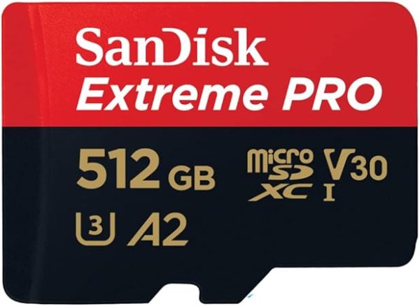 SanDisk Extreme Pro MicroSD 512GB 200/140MB/s R/W