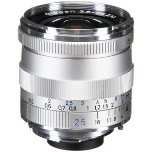 ZEISS ZM 25mm f/2.8 Biogon T* Silver