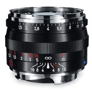 ZEISS ZM 50mm f/1.5 C- Sonnar T* Black