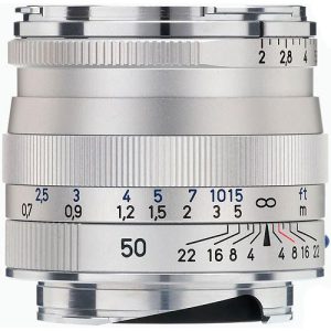 ZEISS ZM 50mm f/2 Planar T* Silver