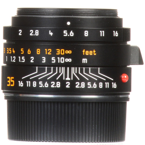 Leica M 35/2 Summicron-M Asph Black (11673) - FOTOFILE