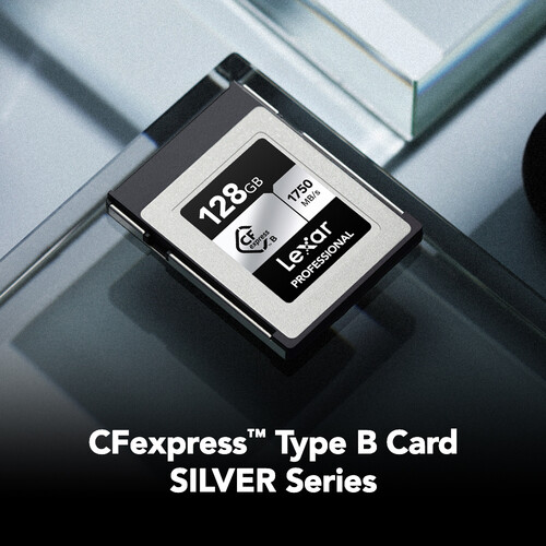 Lexar Silver CFexpress Type B 128GB RW 1750/1300 - FOTOFILE