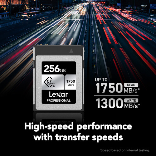 Lexar Silver CFexpress Type B 256GB RW 1750/1300 - FOTOFILE