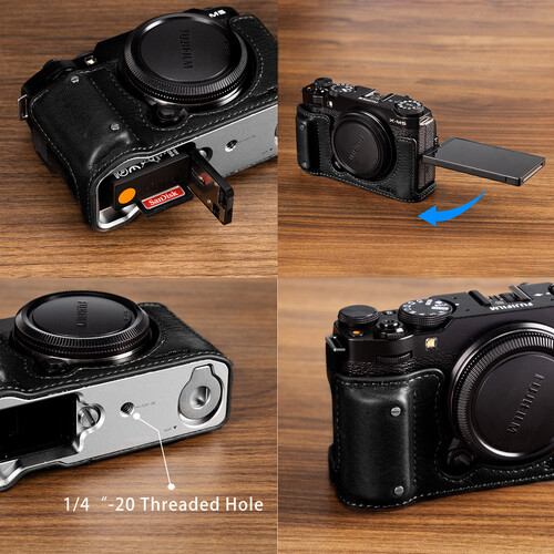 Fujifilm X Half X-HF1 ブラック SmallRigアクセサリ SmallRig新製品】 FUJIFILM X half用アクセサリーシリーズを発表