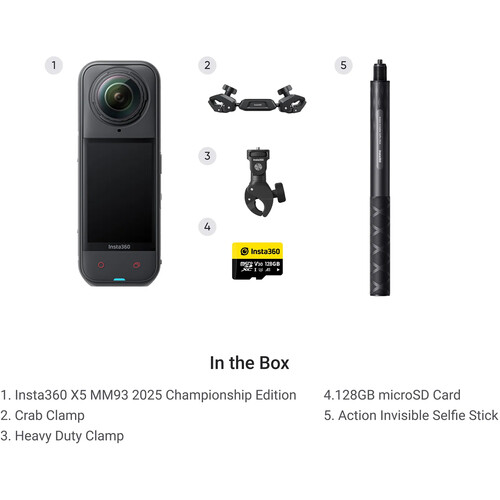 Insta360 X5 MM93 2025 Championship Edition - FOTOFILE